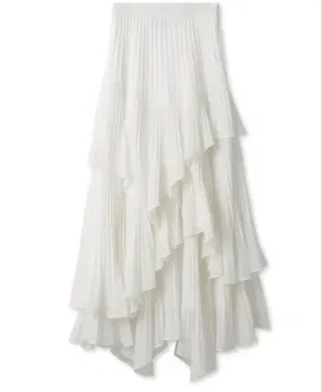 SNIDEL 스나이델 플리츠 캉캉 스커트