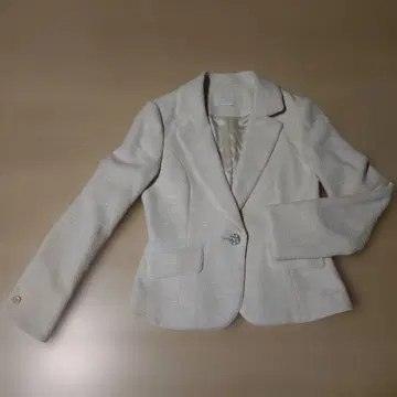 anySiS 아이보리 싱글 버튼 자켓