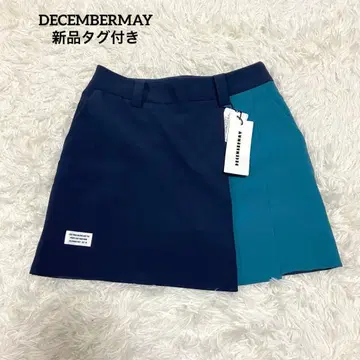택 포함 미사용 새상품 DECEMBERMAY 골프 치마바지