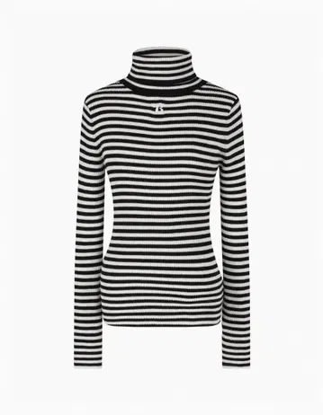 Bibiy. B. TURTLE KNIT BLACK
