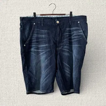 Z12-058 EDWINJERSEYS 데님 하프 팬츠 3L 스트레치