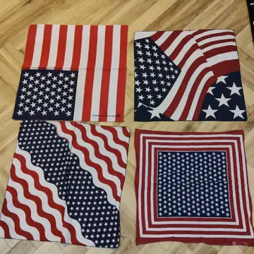 USA제 빈티지 반다나 세트