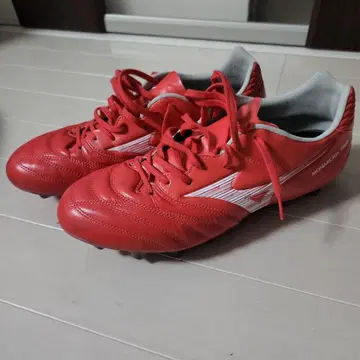 미즈노 모나르시다 네오 26cm 빨간색 스파이크 축구 풋살