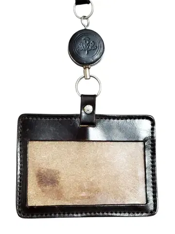 GLENROYAL 가죽 릴 포함 패스 케이스