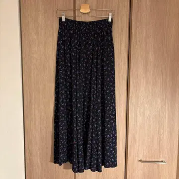 신존 THE SHINZONE 플라워 프린트 롱 스커트