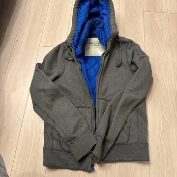 Abercrombie & Fitch 풀 집업 후드티 다운 자켓