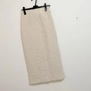 나노 유니버스 후쿠레 자카드 컷 내로우 스커트