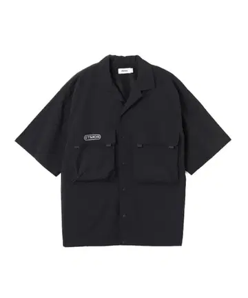 atmos S/S Nylon Utility Shirt BLACK