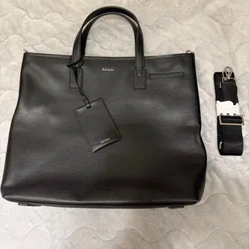 폴 스미스 블랙 토트백