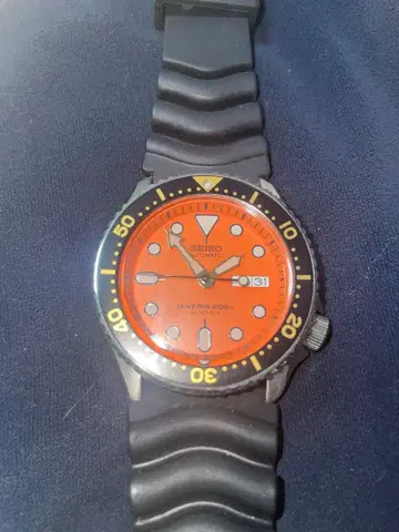 세이코 다이버 워치 오렌지 보이 오리지널