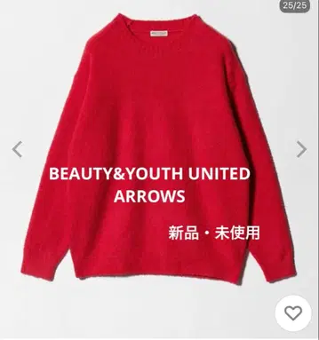 레드 크루넥 스웨터 S/M/L