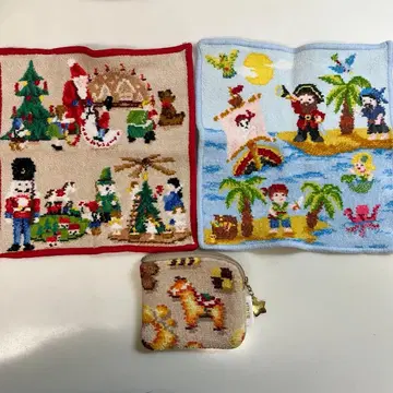 페이러 손수건 파우치 세트