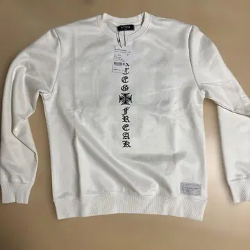 아담스 저글러 RTEG 화이트 크루넥 맨투맨