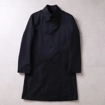 새상품급 AOKI MAJI 스트레치 스텐칼라 코트 M 블랙 비즈니스