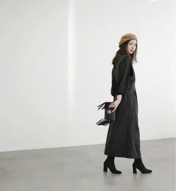 마이 스트라다 V넥 점프수트 원피스