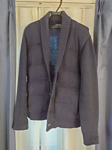 쓰리 도츠 다크 네이비 가디건