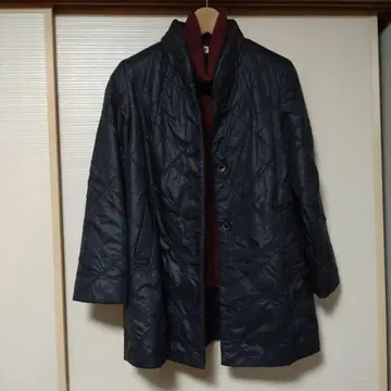 일본제 네이비 퀼팅 자켓 로랑