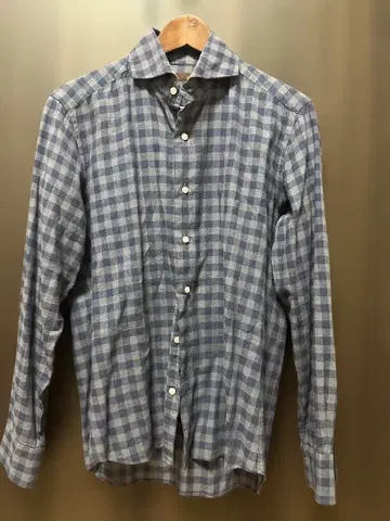 Bully 체크 무늬 긴팔 셔츠 M