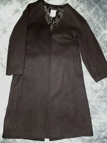 렙심 LEPSIM 롱 코트 다크 브라운