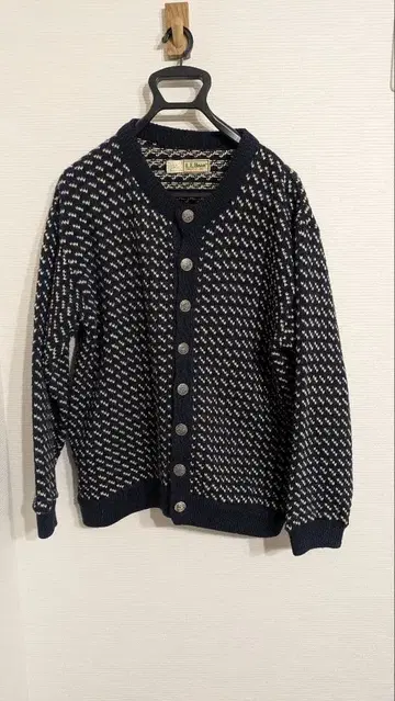 L.L.Bean 버즈아이 니트 가디건 L 사이즈 노르웨이산