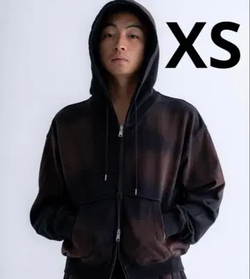 [ SINSS ] 헤비 웨이트 더블 지퍼 후디 (짧은 기장)