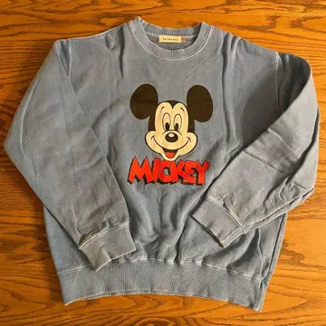 GOOD ROCK SPEED 미키마우스 맨투맨 빈티지 가공