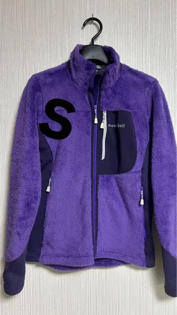 mont-bell 플리스 자켓 S 사이즈 보라색
