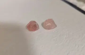 bororo 로즈쿼츠 스터드 귀걸이