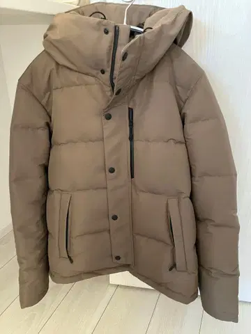 유나이티드 애로우즈 그린 레이블 BIWATEX 브라운 다운 자켓