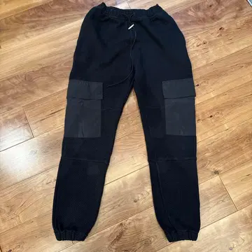 ZANEROBE 블랙 조거 팬츠 30인치