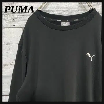 219 [인기 모델] 푸마 원포인트 자수 로고 맨투맨 레어 구하기 어려움