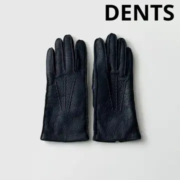 DENTS 덴츠 페카리 가죽 그로브 장갑 캐시미어 라이닝