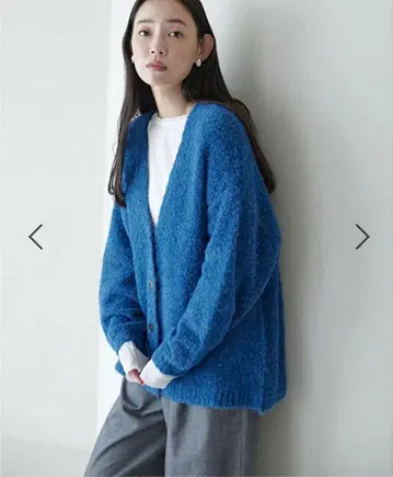 [natural by clip] 울 믹스 부클레 가디건