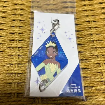 디즈니 마켓 아크릴 연결 키링 티아나