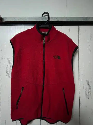 THE NORTH FACE 플리스 베스트 레드