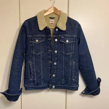 TOMMY JEANS 보아 옷깃 데님 자켓