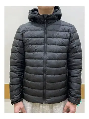 GAP 리사이클 후드 부착 퍼퍼 자켓 XL 블랙 정가 24900엔