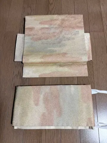 [ 이부식 ] 후쿠로 오비 순수 실크 츠쿠리 오비