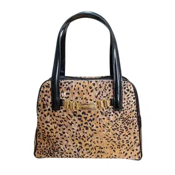 새상품급 레오나르 핸드백 레오파드 무늬