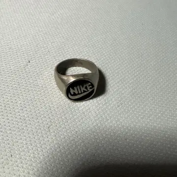NIKE 로고 실버 반지
