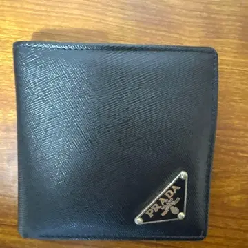 블랙 이단 접이식 지갑