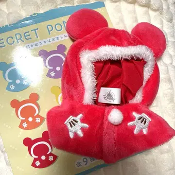 디즈니 스토어 시크릿 판초 빨간색 레드