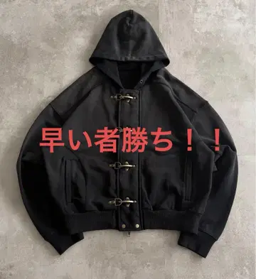 파이어맨 디자인 집업 후드티