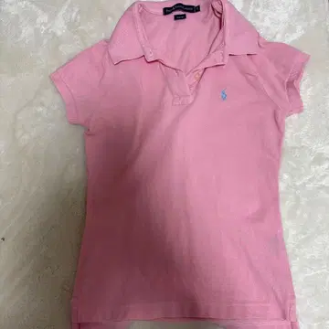 폴로 랄프 로렌 반팔 피케 셔츠 핑크
