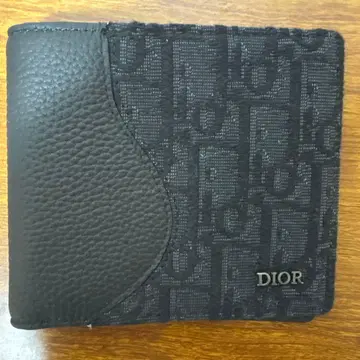 2단 접이식 지갑 블랙