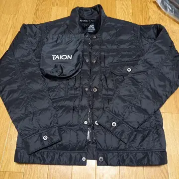 TAION 블랙 다운 자켓 XS