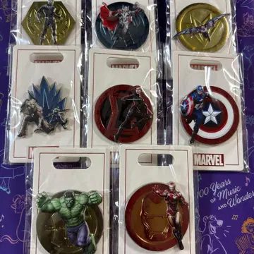 MCU 아이언맨 로키 토르 캡틴 아메리카 핀 배지 핀 트레이드