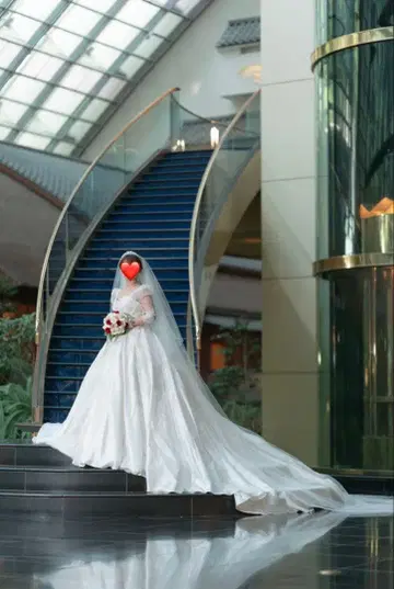 웨딩 베일 롱 베일 4m