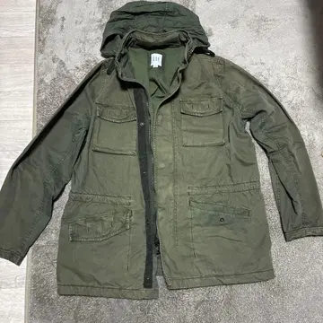 GAP 밀리터리 자켓 L 올리브 그린