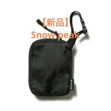 [ 새상품 ] Snow peak ECOPAK Sling Wallet 블랙